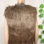 Glamsia Faux Fur 70’s Vest New Photo 6