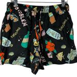 Nicole Miller Nicole Miller Island Jamaica Vacation No Problem Linen Shorts Size Large Photo 0