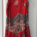 Free People Muli color red backless casual dress- Photo 0