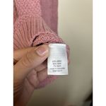 Sonoma  Sweater Women’s Large Pink Mauve Long Sleeve Pullover Solid Cotton Blend Photo 8