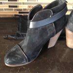 Rag and Bone Harrow Black suede booties 39 Women’s Size 8.5 Chunky Boots Photo 7