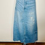 ZARA Premium Denim Asymmetrical Skirt Photo 3