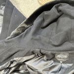 Braetan Women’s Vintage Wool Long Coat Hooded Faux Fur Penny Lane Mob Wife 8 Black Photo 12