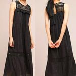 Maeve Anthropologie 'Abilene' Crochet & Metallic Maxi Dress size XS Photo 2