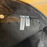 ABRAND Jeans Venice Luna Black‎ High Rise Cut Off Denim Shorts NWT 27 Black Photo 3