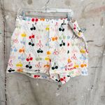 Anthropologie the Wren Boxer Shorts, Cherry Print Photo 2
