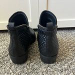 Lucky Brand Lucky‎ Brand Women’s Black Textured Basel Leather Zip Booties Boots Size 8.5 Photo 1