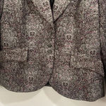 Focus 2000 Metallic Vintage Purple Blazer Size 10 Photo 5