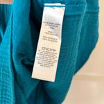  Size 1 Vibrant Blue Midi Dress Tiered Gauzy Flounce Dress Chicos Medium Photo 5