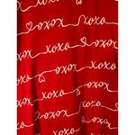 Nike  Red White Love Graphic Short Sleeve Casual V-Neck T-Shirt Women Sz XS Photo 6