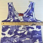 Coca-Cola NWT Womens Purple Camo Tank Top Novelty Photo 5