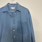 Maeve  by Anthropologie 100% Cotton Chambray The Bennett Buttondown Top Medium Photo 3