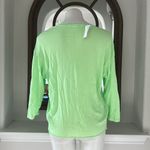 Sundry  Athletic Crewneck T-Shirt in Green, Size 1/Small New w/Tag $82 Photo 4