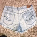 American Eagle  distressed vintage high rise festival shorts light wash size 6​​ Photo 6
