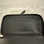 Brighton  black embossed zip around‎ wallet Photo 6