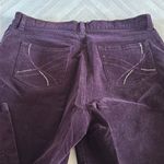 Gloria Vanderbilt  Women’s Purple Corduroy Pants Photo 4