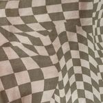 RSQ  by Tilly’s Green & Off-White Wavy Check‎ Wide Leg Denim Jeans Size 26 Photo 11