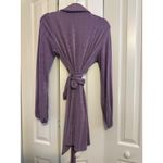 Princess Polly  Women's 8 Purple Party Time Mini Wrap Dress‎ Long Sleeve Plunge Photo 5