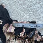 Black and Cream Ruffled Sweetheart Jumpsuit Size Small Photo 9