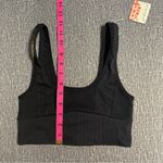 Free People Movement Free Throw Square Neck Bralette Black Photo 11