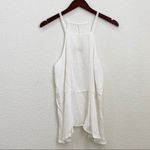 Hollister White Halter Flowy Tank Top S Photo 4