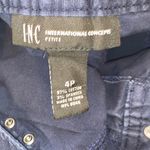 INC International Concepts Navy Blue Cotton Cropped Capri Pants Women’s Size 4P Photo 5