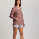 Free Fly Bamboo Slub Hoodie NWT Women’s size Large in Fig Mauve Lightweight Pink Photo 11