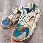 Nike Air Huarache Tennis Shoes Sneakers Green Photo 0