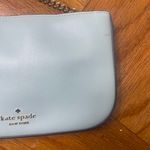 Kate Spade  Light Blue Pochette with Gold Chain Photo 3