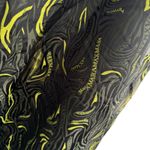 Max Mara Max Mara Cellula Logo Embroidered Jacquard Skirt Size 12 Black Green NWT Photo 7