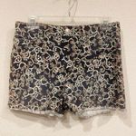 Isabel Marant Isabel Etoile Marant Printed Denim Shorts Size 2 EUC Photo 0
