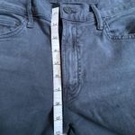 Mother The Insider Crop Step Fray Jeans Black So Far Gone 26 Photo 11