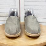 Skechers Bobs by Highlights High Jinx Canvas Wedge Espadrille Shoes Tan 9 Photo 3