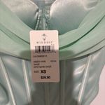 Sage Windsor Sultry Swoon Satin Mesh Corset  green XS‎ Photo 4