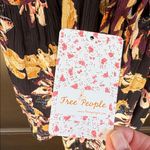 Free People NWT  On The Edge Romper Black Floral Size Medium Retail $108.00 Photo 2