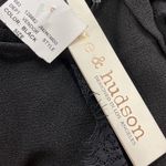 June & Hudson NWT Black Lace Trimmed Sleeveless Cropped Jumpsuit XS Photo 8