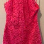 Trina Turk Pink Lace Dress Photo 0