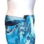 Pretty blue ocean style scarf/ sarong Photo 4