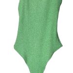 Alix NYC NWT x Revolve Drake Tank Thong Bodysuit in Kelly Photo 8