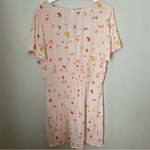 BP Dress Light Pink Floral Button Down Front Short Sleeve Mini Casual Cute Photo 3