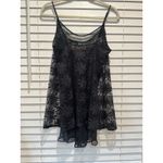 Victoria's Secret Vintage Gold Label Sheer Black Lace Teddy Small Dark Romantic Photo 7
