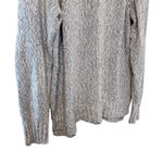 Aerie Women’s  American Eagle gray marled raglan pullover sweater size large Photo 2