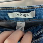Refuge  Rough Cut‎ Distressed Jean Shorts Size 12 Photo 2