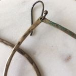 ⭐️ Antique gold teardrop earrings Photo 1