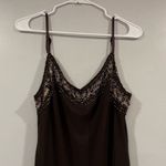 Jkaara Y2K Brown Beaded Sleeveless Tunic Dress Top 12 Petite Size 12P Photo 8