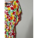 Disney Tropical Fruit Mickey Mouse Dress Swim Coverup Beach Caftan Small Resort Photo 1