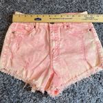 Iris Jeans American Style Denim Women Booty Shorts Small Pink Shade Distressed Size undefined Photo 6