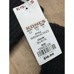 Sonoma  Goods For Life Gloves Black The Everyday Knit One Size Stretch NWT Photo 4
