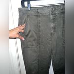 White House | Black Market Olive Cropped straight Pants EUC size 12 Photo 3
