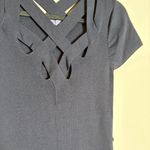 Vivienne Tam  navy blue cut out strappy bodycon midi dress Photo 1